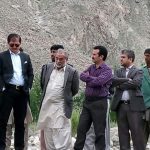 Commissioner Baltistan Visiting DOST wooden bridge