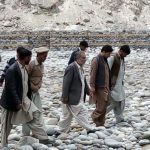 Commissioner Baltistan Visiting DOST wooden bridge